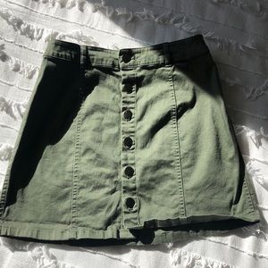 Button up skirt